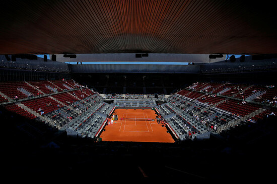 the-madrid-open-tennis-tournament-venue-is-empty-during-a-general-blackout-in-madrid-monday-april-28-2025-ap-photomanu-fernandez