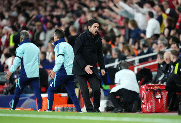 arsenal-manager-mikel-arteta-reacts-on-the-touchline-during-the-uefa-champions-league-semi-final-first-leg-match-at-the-emirates-stadium-london-picture-date-tuesday-april-29-2025