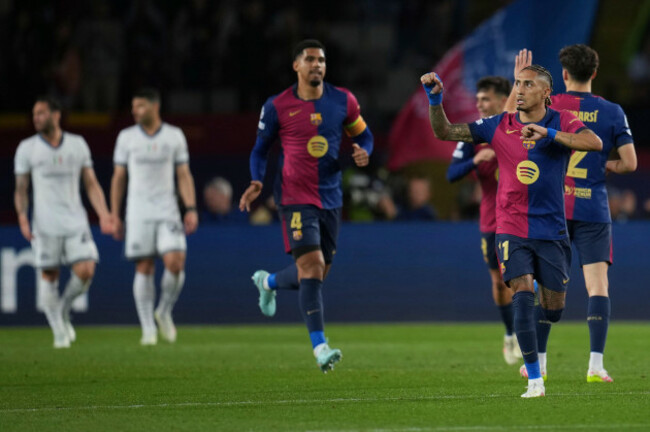 barcelonas-raphinha-front-celebrates-after-scoring-during-the-champions-league-semifinal-first-leg-soccer-match-between-barcelona-and-inter-milan-in-barcelona-spain-wednesday-april-30-2025-ap