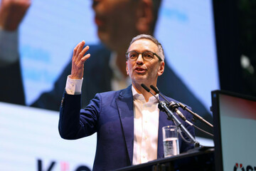 federal-party-leader-herbert-kickl-fpo-on-saturday-january-18-2025-at-an-fpo-new-years-meeting-in-vosendorf-austria-credit-apa-picturedeskalamy-live-news