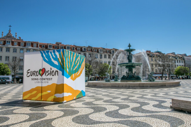 eurovision-advertisement-on-a-lisbon-square