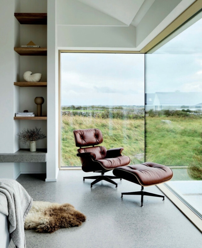 Eames Lounge Chair in Burren House Project
