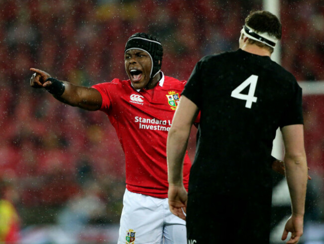 lions-second-rower-maro-itoje-gestures-during-the-second-rugby-test-between-the-british-and-irish-lions-and-the-all-blacks-in-wellington-new-zealand-saturday-july-1-2017-ap-photomark-baker