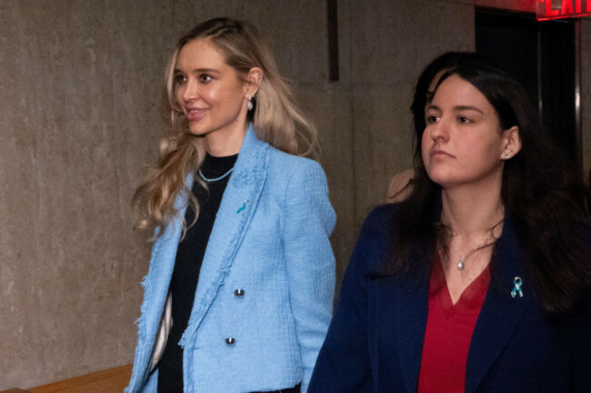 kaja-sokola-walks-outside-court-during-harvey-weinsteins-trial-at-state-court-in-manhattan-friday-may-9-2025-in-new-york-ap-phototed-shaffrey
