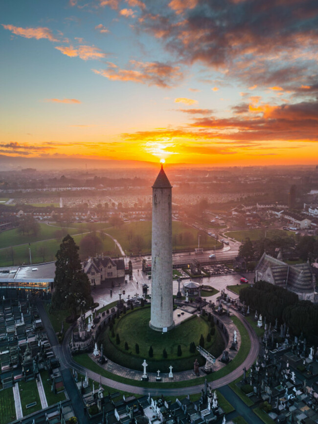misty-january-sunset-over-glasnevin-round-tower-and-cemetery