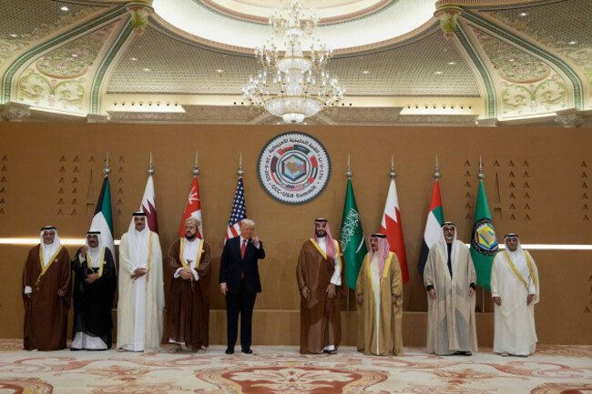 Trump at council meeting