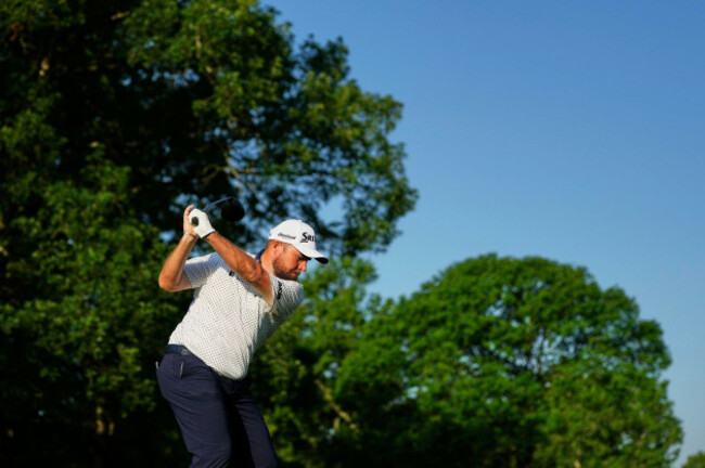 shane-lowry-hits-his-tee-shot-on-the-11th-hole-during-the-first-round-of-the-pga-championship-golf-tournament-at-the-quail-hollow-club-thursday-may-15-2025-in-charlotte-n-c-ap-photomatt-york