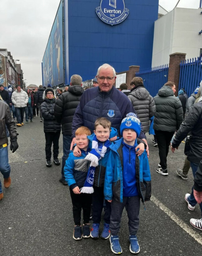 paul and grandsons
