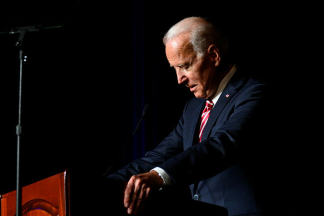 delaware-usa-16th-march-2019-joe-biden-delivers-the-keynote-speech-at-the-first-state-democratic-dinner-at-the-rollins-center-in-dover-de-on-march-16-2019-the-former-u-s-vice-president-refraine
