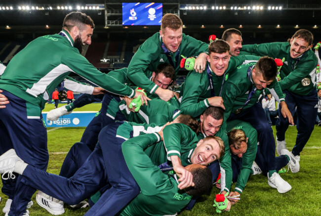 ireland-celebrate-winning-gold-at-the-european-games-and-qualifying-for-the-2024-olympic-games-in-paris