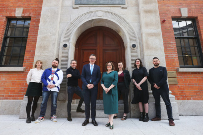 Minister O'Donovan with NCFA Steering Group