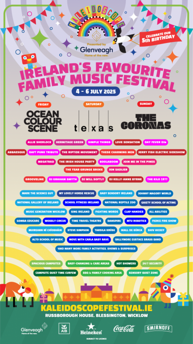 Kaleidoscope - Line Up (1)