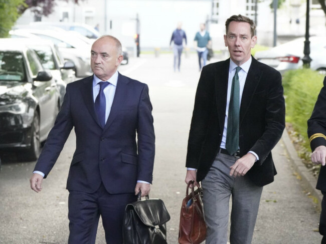 rtes-highest-paid-presenter-ryan-tubridy-right-with-his-agent-noel-kelly-leaving-leinster-house-dublin-where-they-gave-evidence-before-two-committees-in-what-may-decide-his-return-to-the-airwave