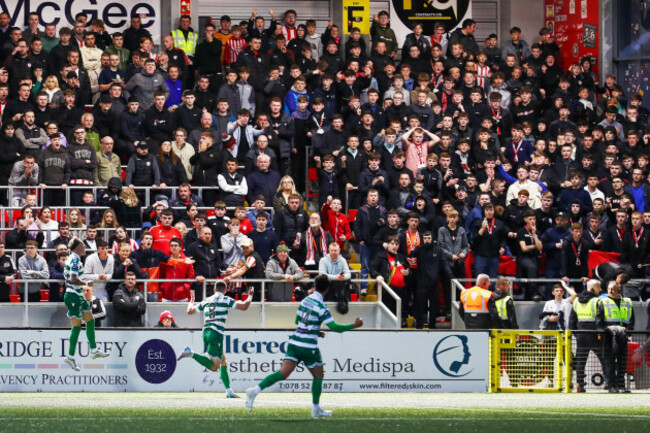 aaron-mceneff-celebrates-his-match-winning-goal-in-front-of-the-derry-fans