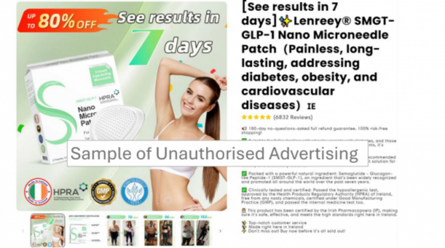 HPRA ad embed