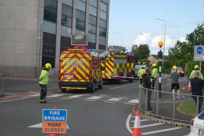 emergency-services-near-to-the-scene-at-fairgreen-shopping-centre-carlow-where-a-incident-has-taken-place-picture-date-sunday-june-1-2025