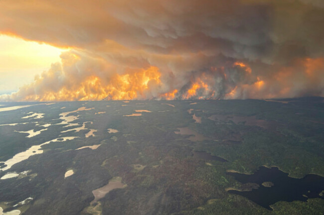 this-photo-provided-by-the-manitoba-government-shows-wildfires-in-flin-flon-manitoba-canada-on-tuesday-may-27-2025-manitoba-government-via-ap