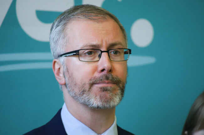 green-party-leader-and-minister-for-children-equality-disability-integration-and-youth-of-ireland-roderic-ogorman-speaks-at-a-press-conference-ahead-of-tomorrows-general-election-photo-liam-m