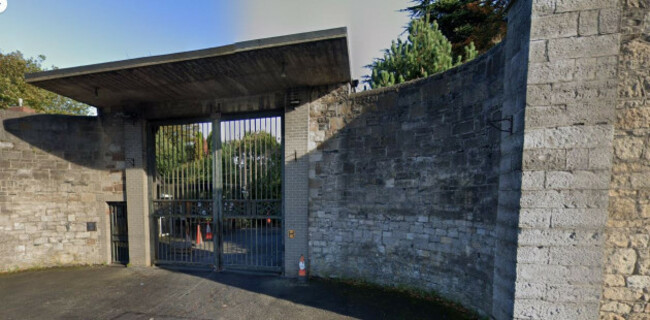 The entrance of the closed Central Mental Hospital in Dundrum