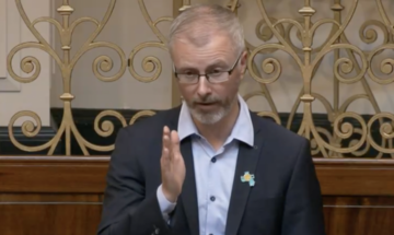 Roderic O'Gorman raising the issue in the Dáil today