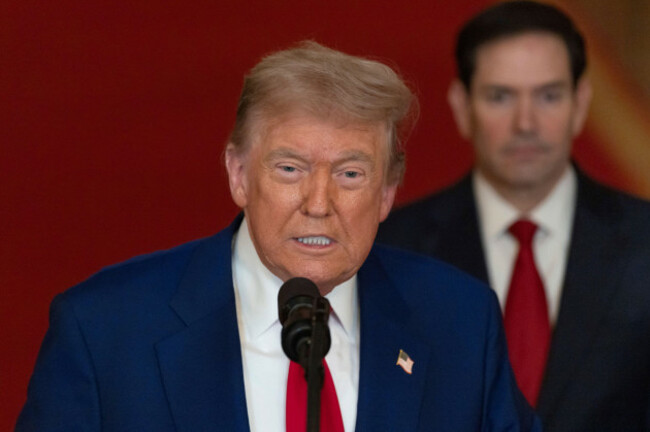 president-donald-trump-speaks-from-the-east-room-of-the-white-house-in-washington-saturday-june-21-2025-after-the-u-s-military-struck-three-iranian-nuclear-and-military-sites-directly-joining-is