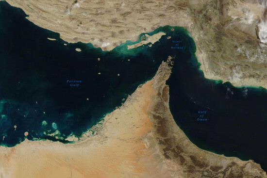 strait-of-hormuz-a-strait-between-the-persian-gulf-and-the-gulf-of-oman-seen-from-space-elements-of-this-image-furnished-by-nasa