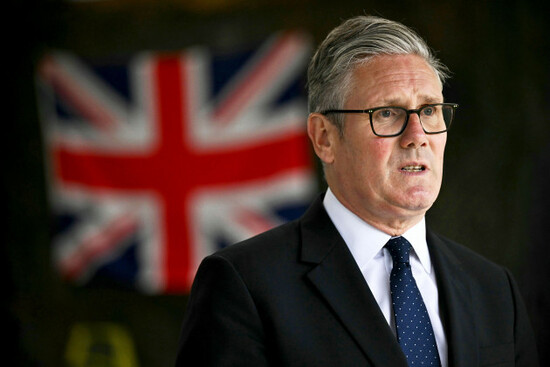 britains-prime-minister-keir-starmer-talks-to-the-media-after-visiting-the-netherlands-marines-training-base-as-part-of-the-uk-netherlands-joint-amphibious-force-in-rotterdam-netherlands-tuesday