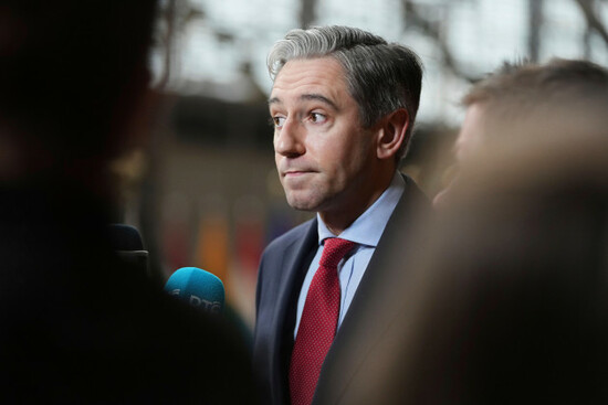irelands-foreign-minister-simon-harris-speaks-with-the-media-as-he-arrives-for-a-meeting-of-eu-foreign-ministers-at-the-european-council-building-in-brussels-monday-june-23-2025-ap-photovirgini
