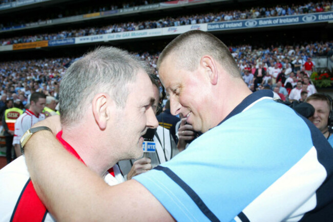 paul-caffrey-and-mickey-harte-at-the-end-of-the-match