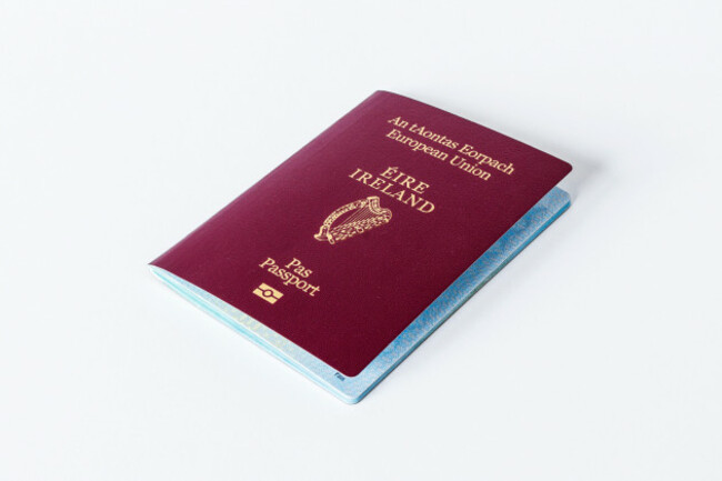 irish-eu-passport-isolated-on-a-white-background