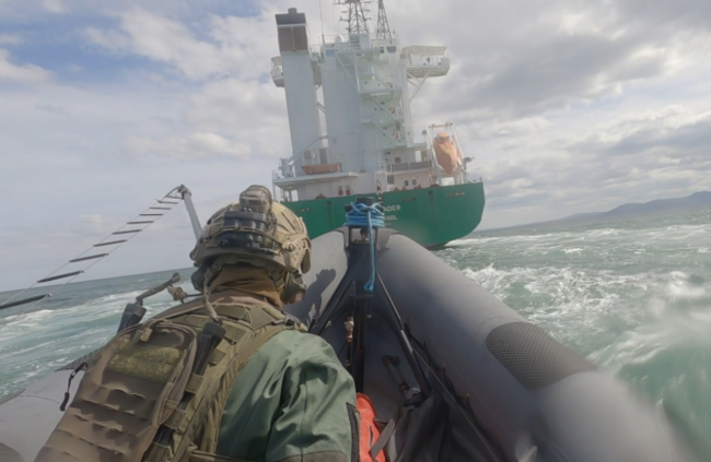 Ranger Wing exercise sea