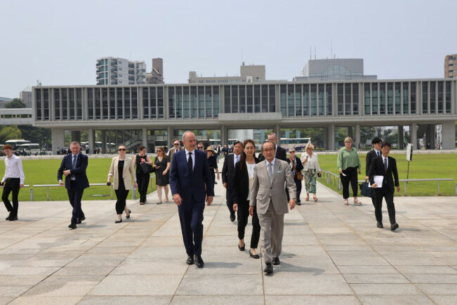 Taoiseach Micheál Martin visits Hiroshima Peace Memorial Park_3
