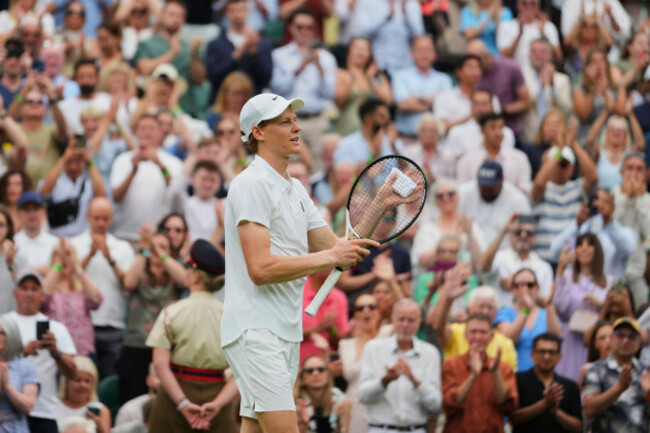 jannik-sinner-of-italy-celebrates-after-beating-pedro-martinez-of-spain-during-a-third-round-mens-singles-match-at-the-wimbledon-tennis-championships-in-london-saturday-july-5-2025-ap-photokirs