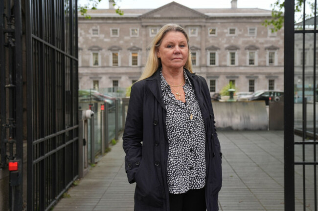 heather-cornelius-the-wife-of-ryan-cornelius-arrives-ahead-of-a-meeting-with-politicians-at-leinster-house-in-dublin-as-part-of-a-campaign-to-secure-his-release-from-prison-in-dubai-british-proper