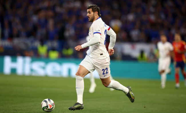 stuttgart-germany-june-05-theo-hernandez-of-france-runs-with-a-ball-during-the-uefa-nations-league-2025-semifinal-match-between-spain-and-france-at-stuttgart-arena-on-june-05-2025-in-stuttgart-g