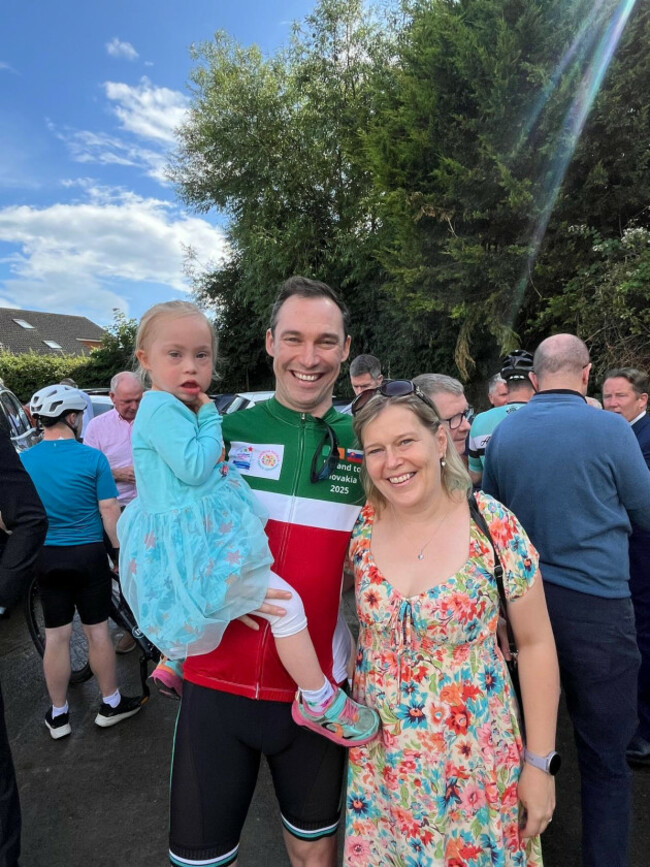 Niall Kenny, Zuzana and Saoirse
