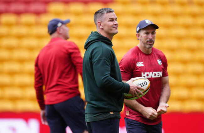british-and-irish-lions-assistant-coach-jonny-sexton-during-the-captains-run-at-suncorp-stadium-brisbane-australia-picture-date-friday-july-18-2025