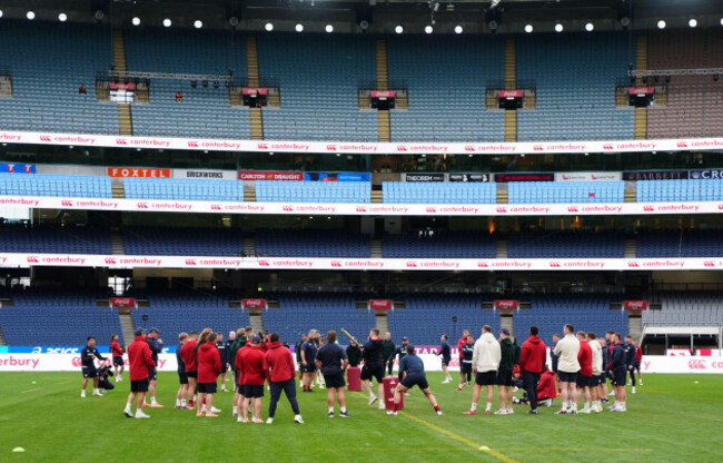 british-and-irish-lions-playing-cricket-during-the-captains-run-at-the-melbourne-cricket-ground-in-melbourne-australia-picture-date-friday-july-22-2025