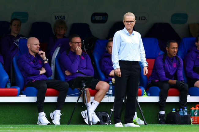 basel-switzerland-27th-july-2025-basel-switzerland-july-27-head-coach-sarina-wiegman-of-england-during-the-uefa-womens-euro-2025-final-match-between-england-and-spain-at-st-jakob-park-on-jul