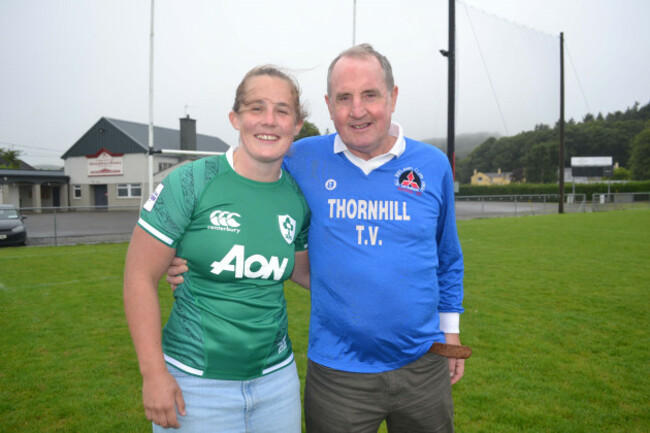 enya-and-ian-breen-at-odonovan-rossa-gaa-grounds