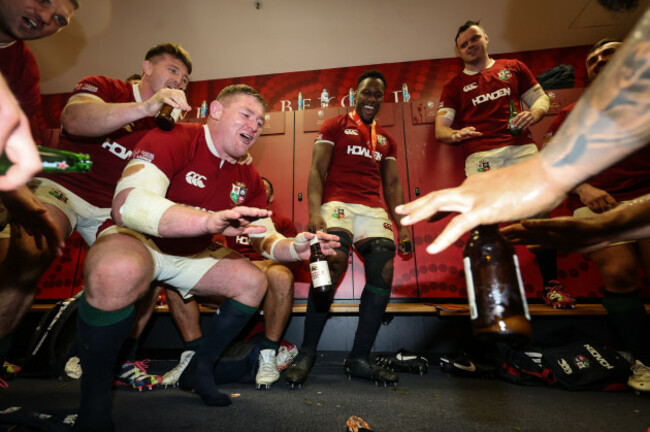 tadhg-furlong-celebrates-in-the-dressing-room-after-the-match