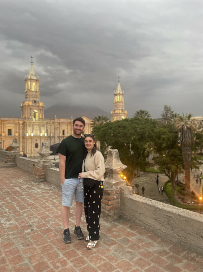 3. Emily Smyth and her partner Joe Lennon in Arequipa, Peru, in November 2024 (1)