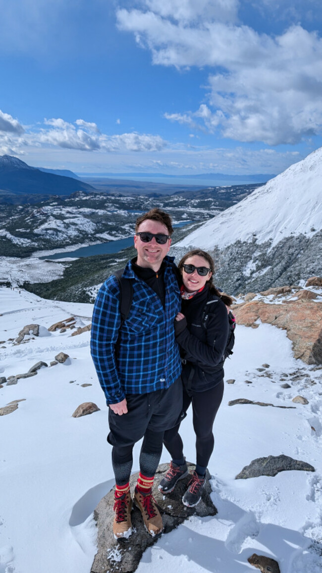 4. Emily Smyth and her partner Joe Lennon visit Patagonia, Argentina, in October 2024 (1)