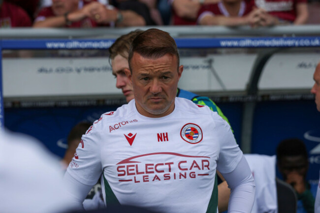 readings-manager-noel-hunt-before-the-sky-bet-league-1-match-between-northampton-town-and-reading-at-the-pts-academy-stadium-northampton-on-saturday-12th-april-2025-photo-john-cripps-mi-news-c