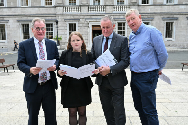Committee members Colm Burke, Mairéad Farrell, Conor Murphy and Pat Casey