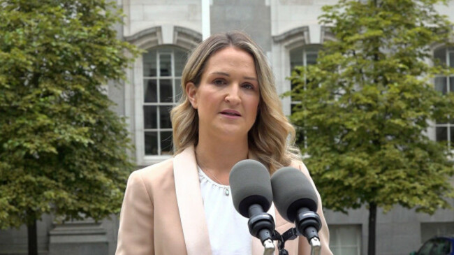 grab-from-pa-video-of-minister-for-education-helen-mcentee-speaking-to-the-media-institutions-and-religious-orders-involved-in-historical-sex-abuse-in-schools-will-be-held-accountable-for-the-awfu