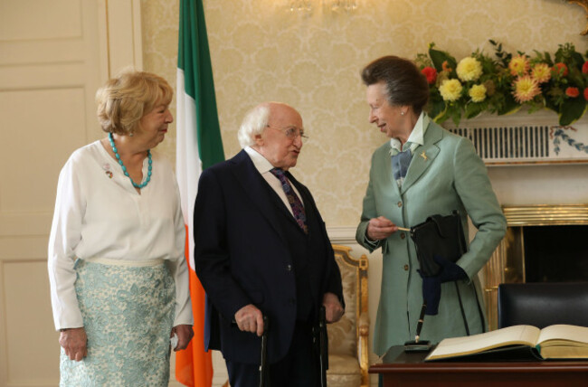 president-of-ireland-michael-d-higgins-and-his-wife-sabina-left-receive-the-princess-royal-at-aras-an-uachtarain-dublin-the-offical-residence-of-the-president-of-ireland-as-part-of-a-courtesy-cal