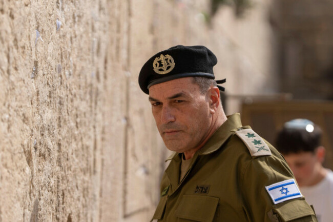 israels-incoming-military-chief-of-staff-lt-gen-eyal-zamir-places-notes-in-the-western-wall-the-holiest-site-where-jews-can-pray-in-jerusalems-old-city-on-wednesday-march-5-2025-ap-photooh
