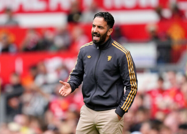 manchester-united-manager-ruben-amorim-during-a-pre-season-friendly-match-at-old-trafford-manchester-picture-date-saturday-august-9-2025