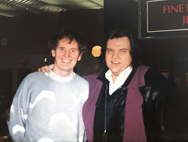 WHEN MEAT LOAF CAME TO TOWN TOMMY SWARBRIGG AND MEAT LOAF IRELAND 1990